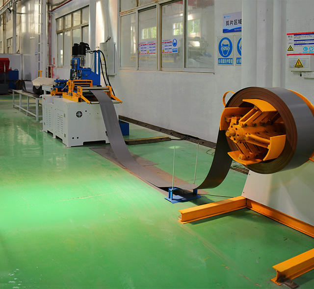 Transformer core polishing and finishing area