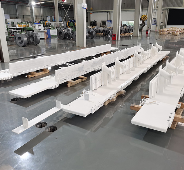 Transformer Clamps precision machining line