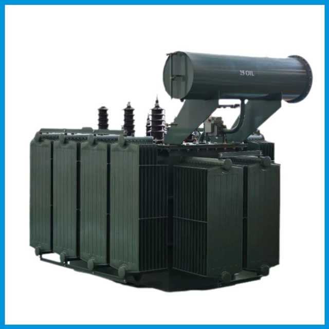 Medium High Voltage Copper Aluminum Material Three Phase Oil Immersed Transformer