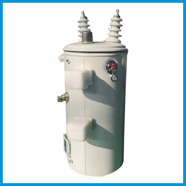 60Hz 13.8kv Single Phase Pole Mounted Cylindrical Oil Immersed Distribution Transformer