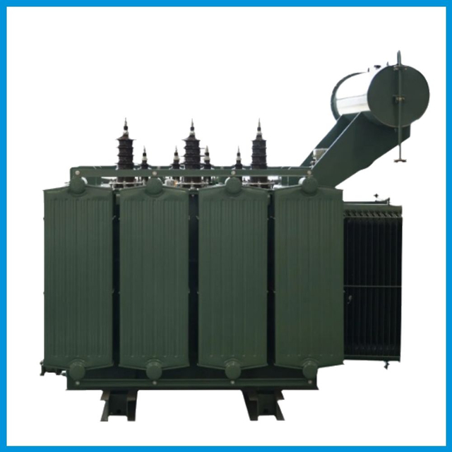 Medium High Voltage Copper Aluminum Material Three Phase Oil Immersed Transformer